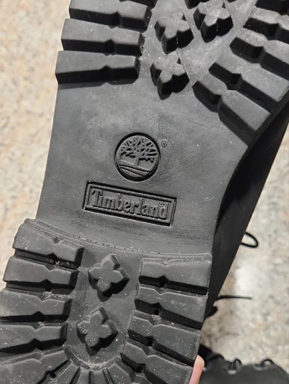 Jr Timberland® Premium 6-Inch Waterproof Boot Size 7 Black Nubuck